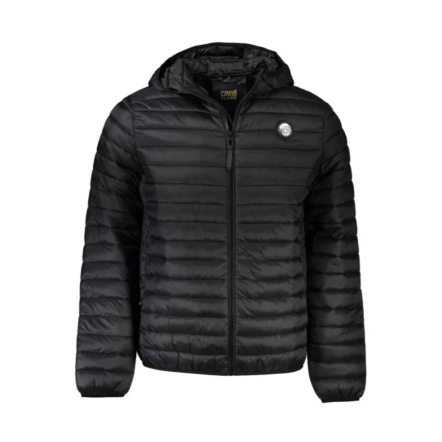 Cavalli Class Nero Poliammide Uomo Jacket