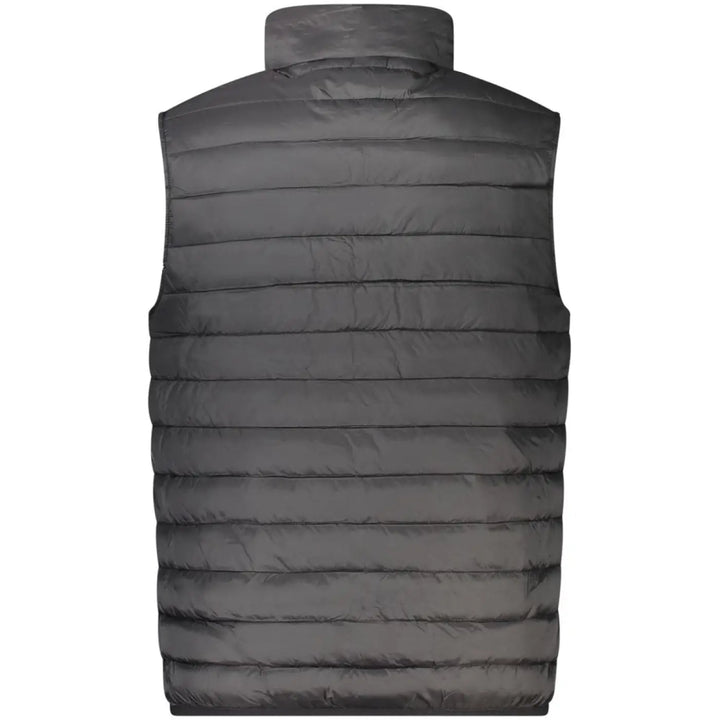 Cavalli Class Nero Polyester Men Jacket