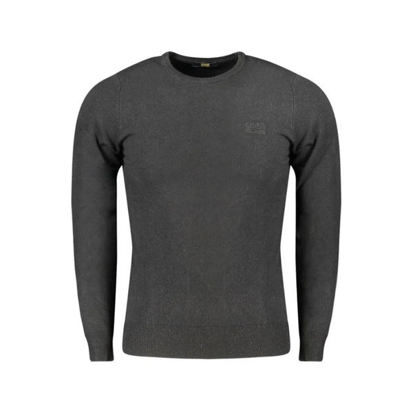Cavalli Class Nero Viscosa Uomo Maglia