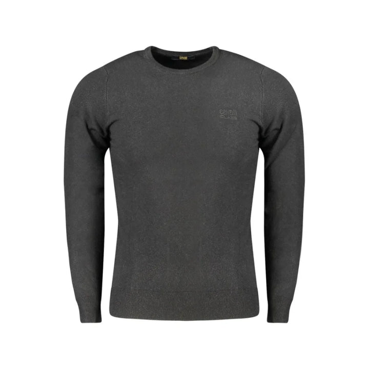 Cavalli Class Nero Viscosa Uomo Maglia