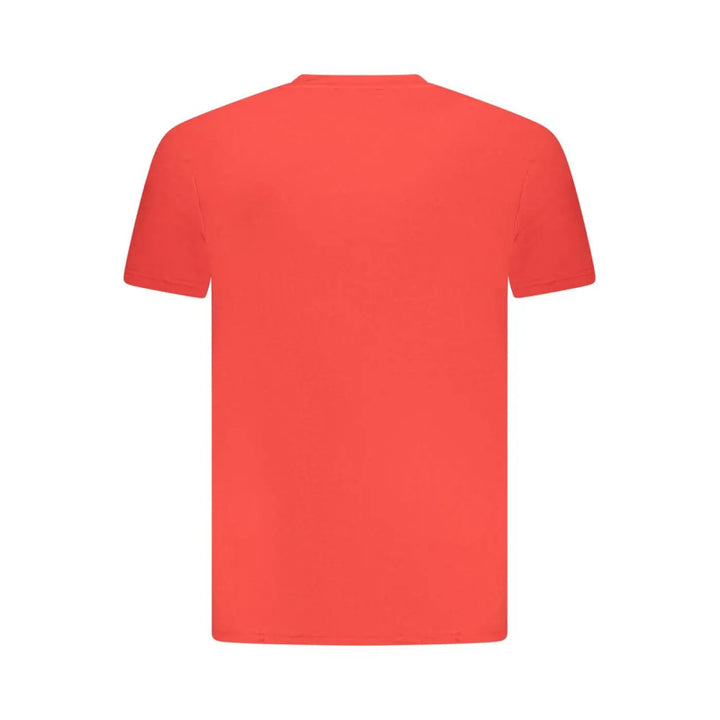 Cavalli Class ’Rosso Cotton Men T-Shirt’
