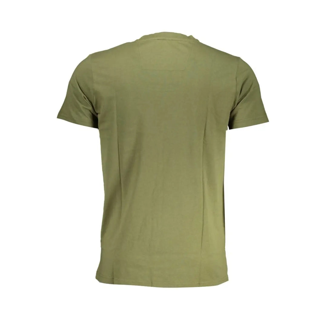 Cavalli Class Verde Cotton Men T-shirt
