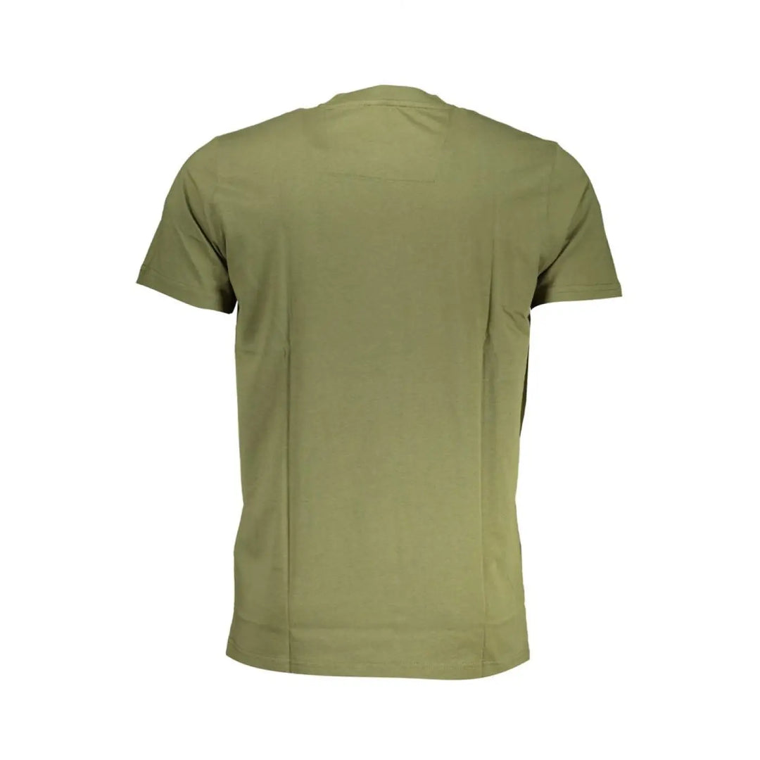 Cavalli Class Verde Cotton Men T-shirt