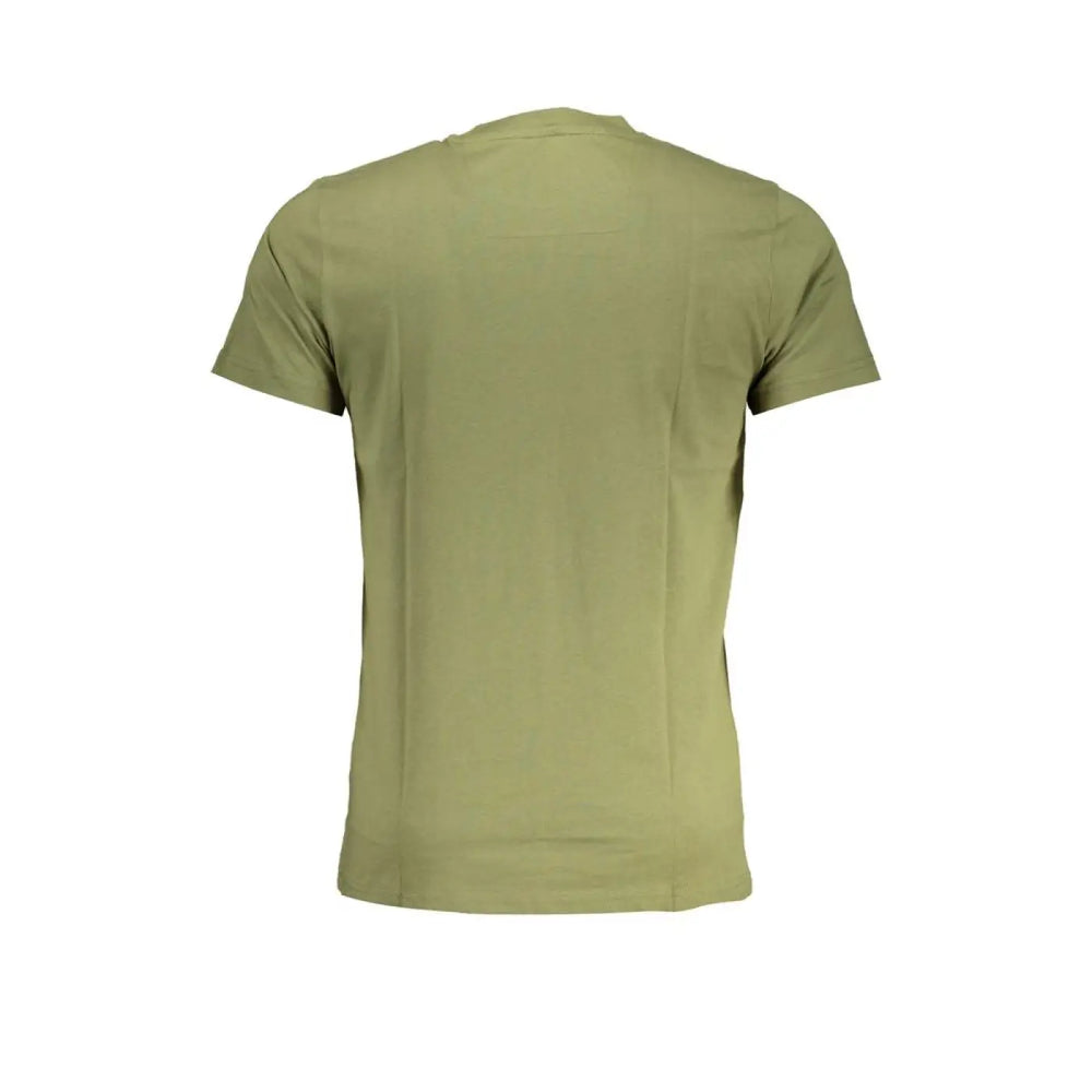 Cavalli Class Verde Cotton Men T-shirt