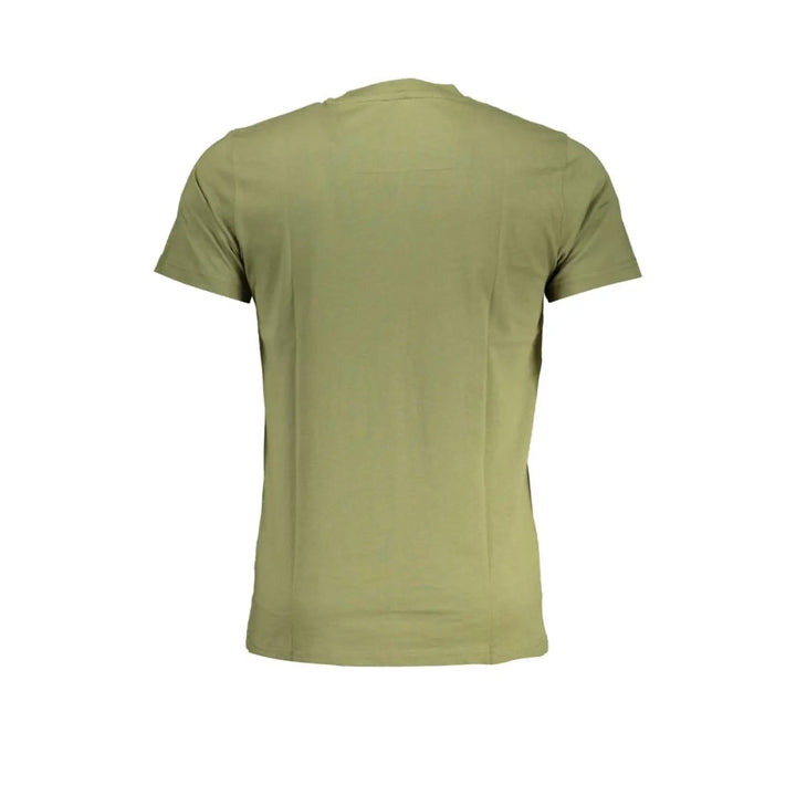Cavalli Class Verde Cotton Men T-shirt