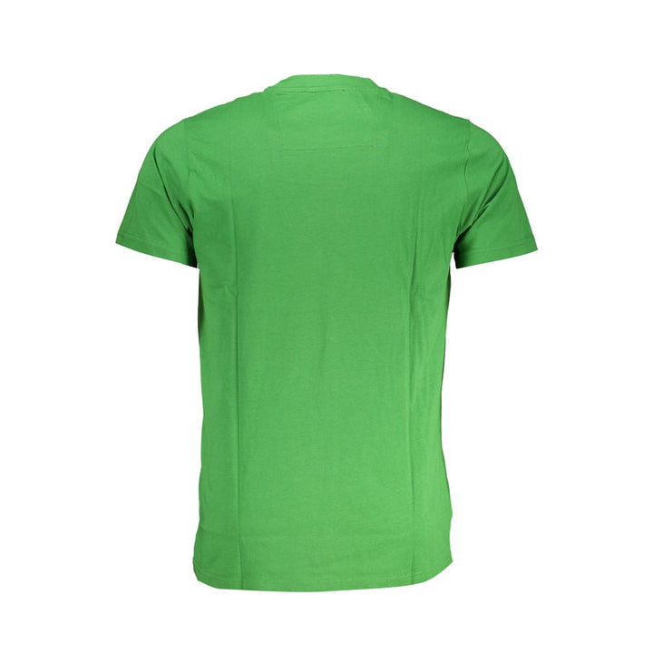 Cavalli Class Verde Cotton Men T-shirt