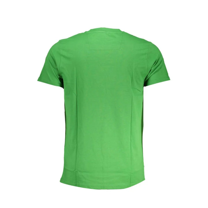Cavalli Class Verde Cotton Men T-Shirt