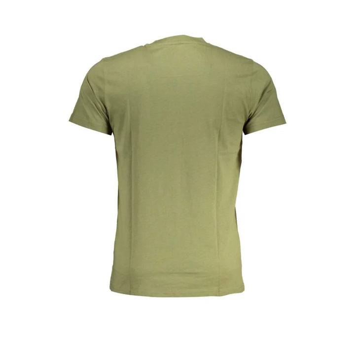 Cavalli Class Verde Cotton Men T-Shirt