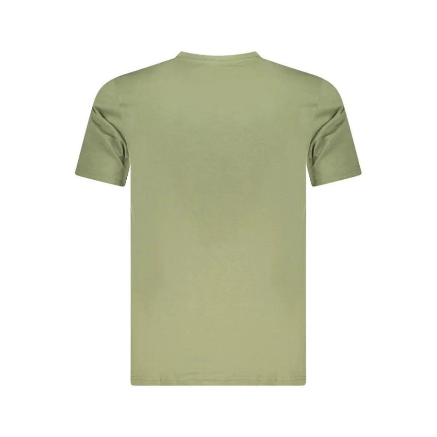 Cavalli Class Verde Cotton Men T-Shirt