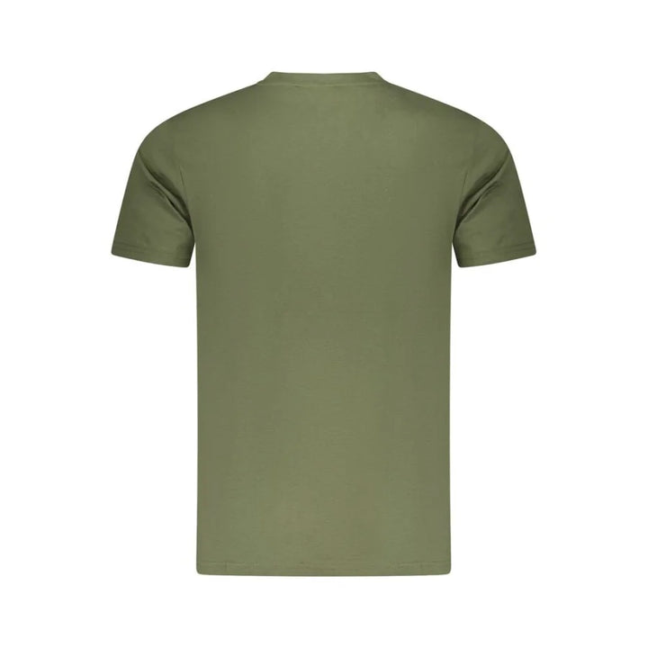 Cavalli Class Verde Cotton Men T-Shirt