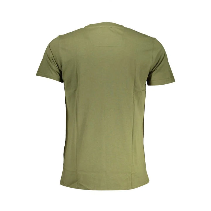 Cavalli Class Verde Cotton Men T-Shirt