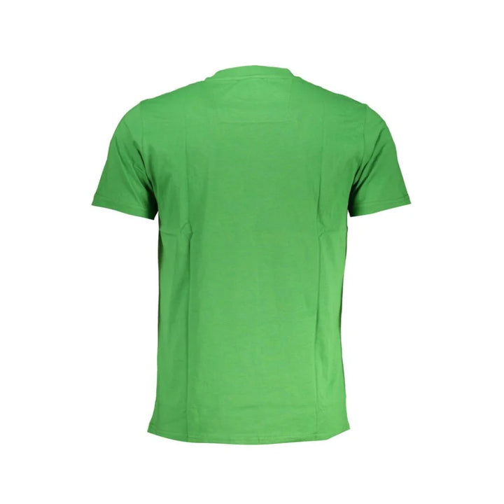Cavalli Class Verde Cotton Men T-Shirt