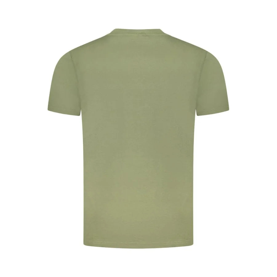 Cavalli Class Verde Cotton Men T-Shirt