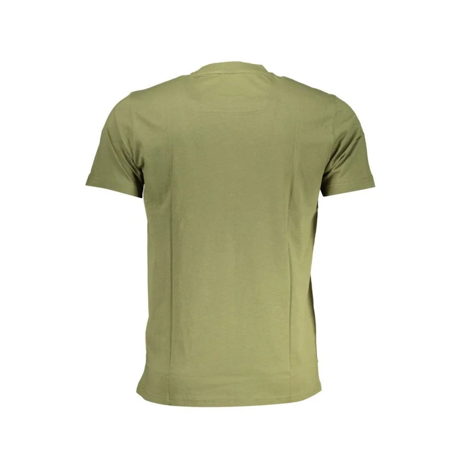 Cavalli Class Verde Cotton Men T-Shirt