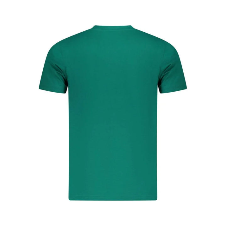 Cavalli Class Verde Cotton Men T-Shirt