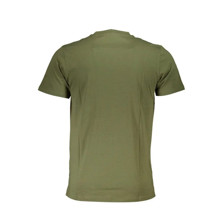 Cavalli Class Verde Cotton Men T-Shirt