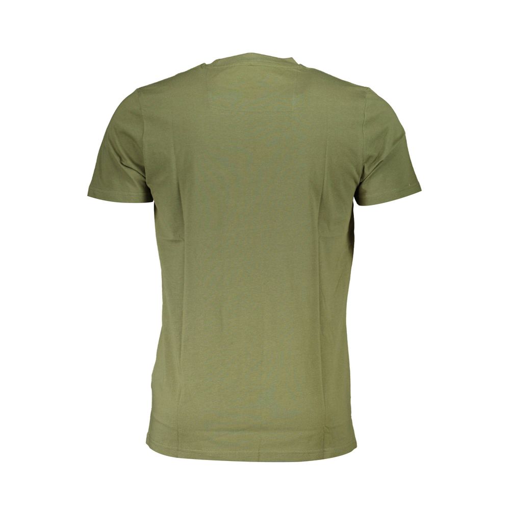 Cavalli Class Verde Cotton Mens T-shirt