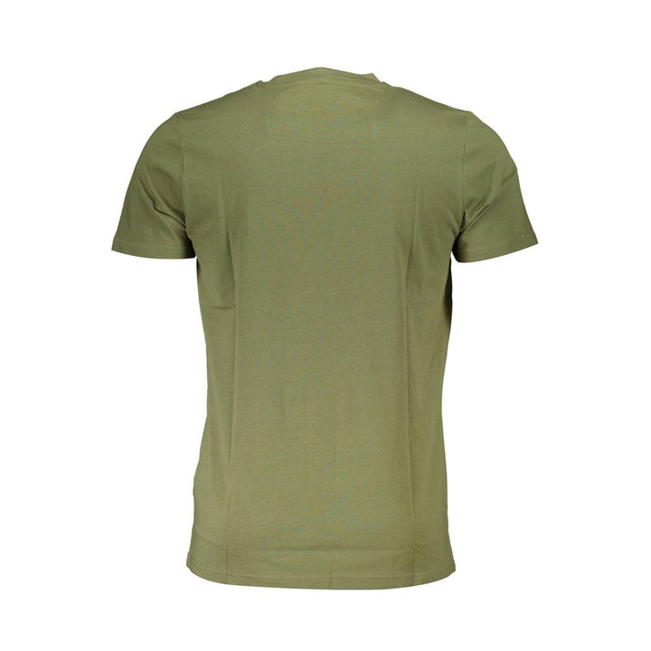 Cavalli Class Verde Cotton Mens T-shirt
