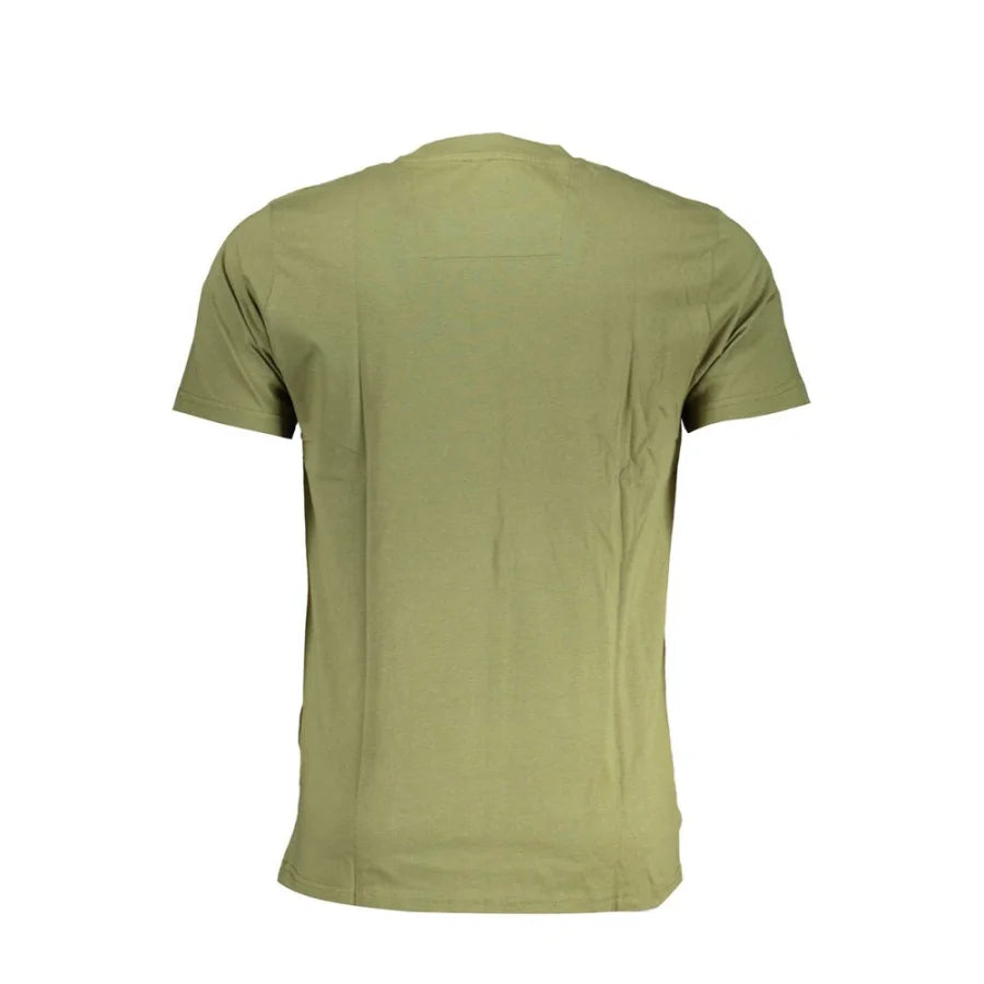 Cavalli Class Verde Cotton Men’s T-Shirt