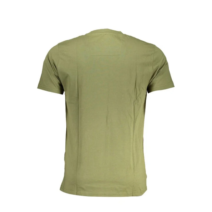 Cavalli Class Verde Cotton Men’s T-Shirt