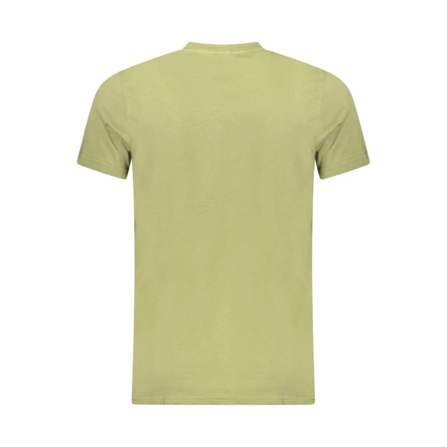 Cavalli Class Verde Cotton Mens T-Shirt