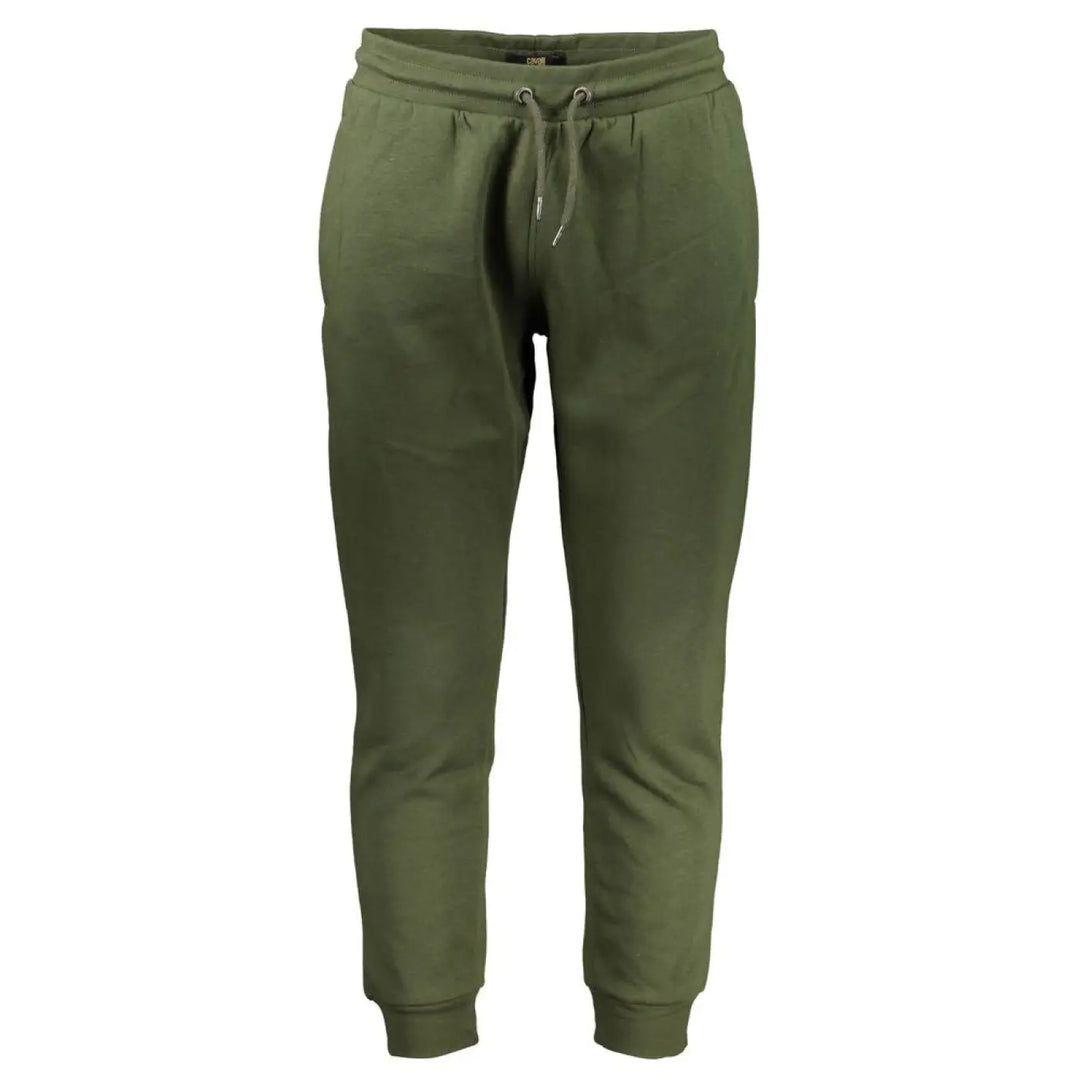 Cavalli Class Verde Polyester Men Sweatpant