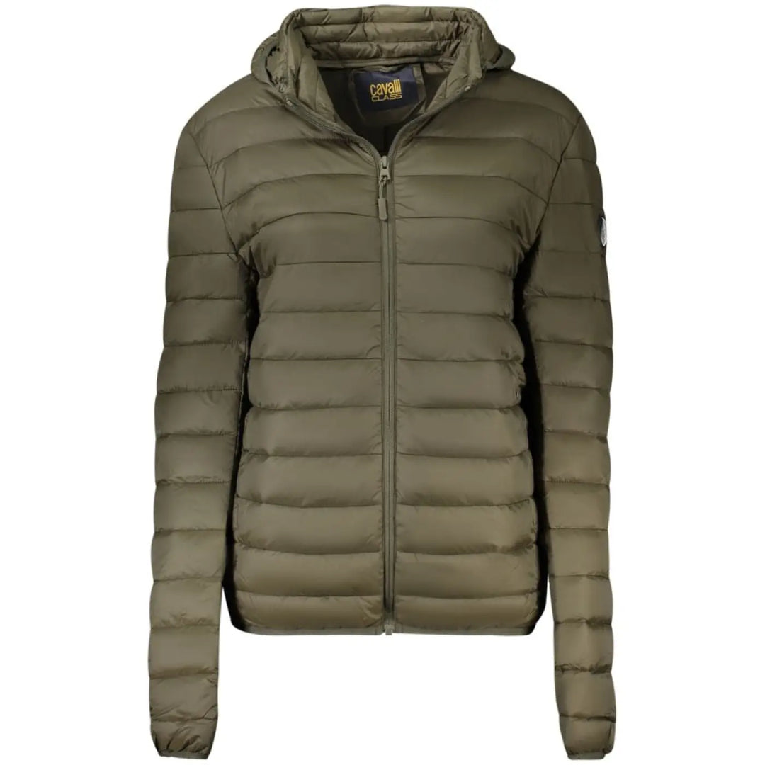 Cavalli Class Verde Polyester Men’s Jacket