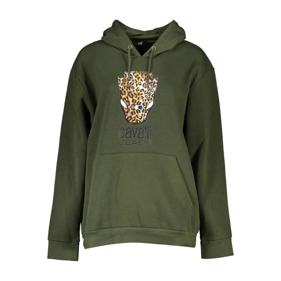 Cavalli Class Verde Polyester Women Sweatshirt