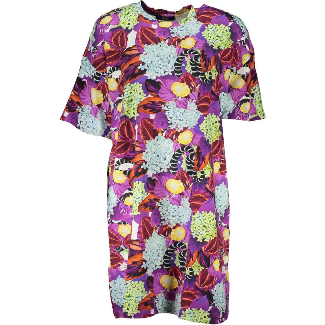 Cavalli Class Viola Cotton Women Dress