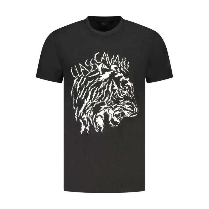 Cavalli Class White Cotton Men T-shirt