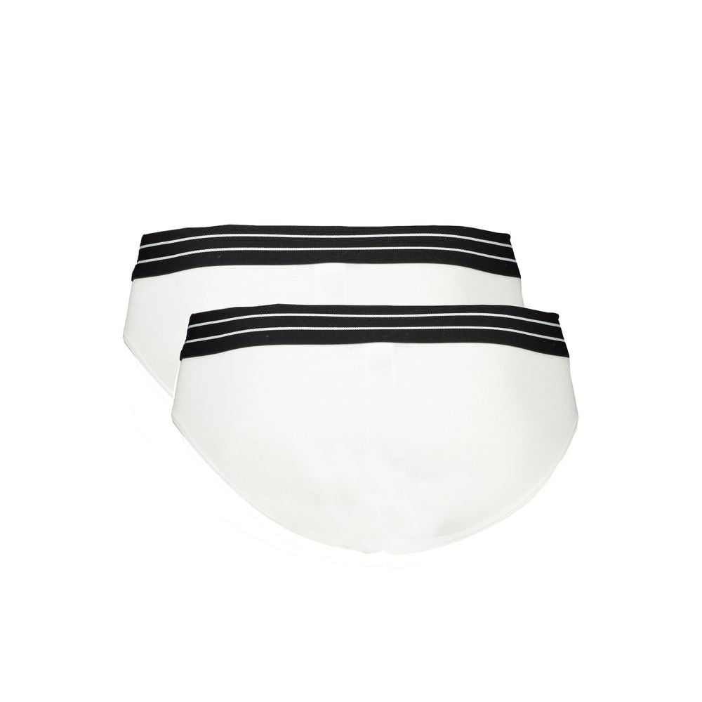Cavalli Class White Cotton Men’s Briefs