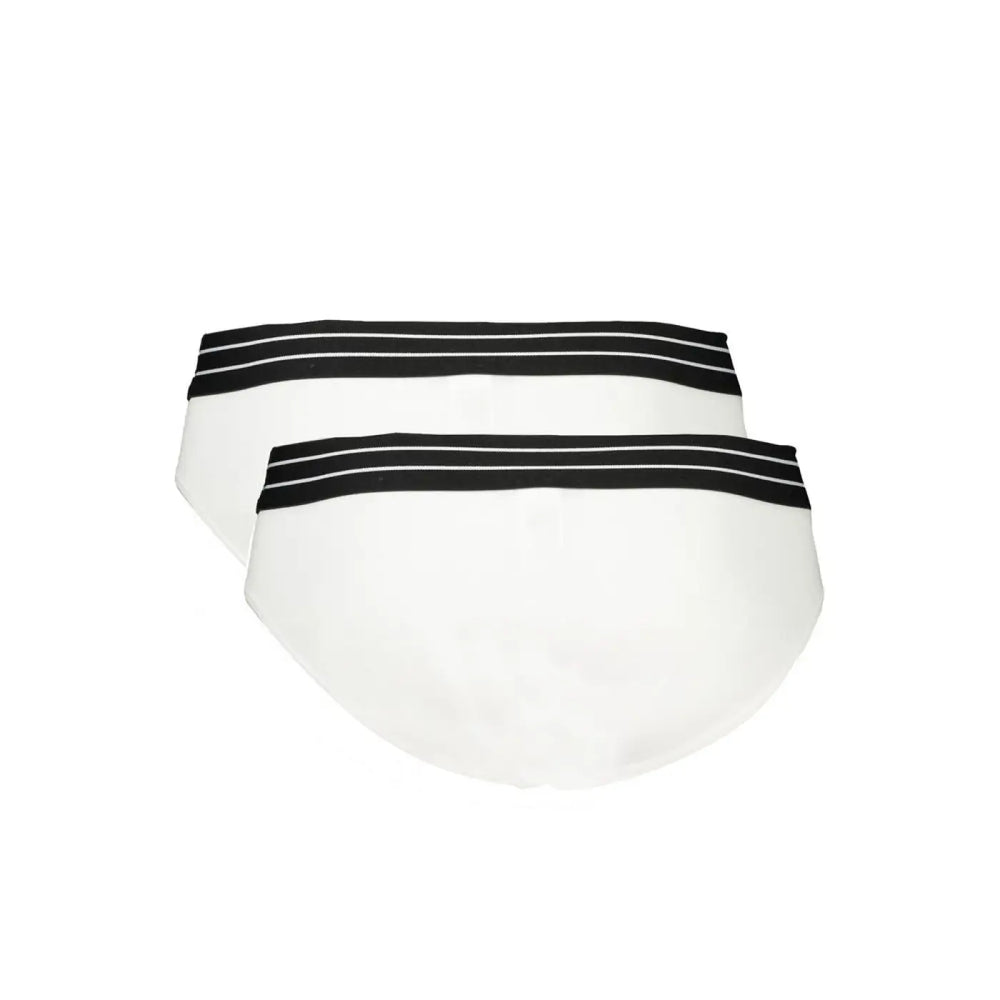 Cavalli Class White Cotton Men’s Briefs