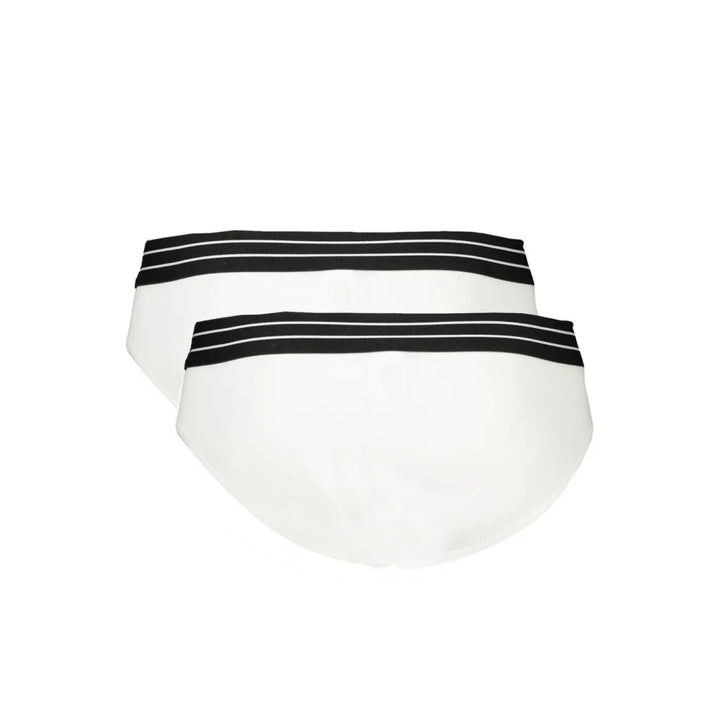 Cavalli Class White Cotton Men’s Briefs