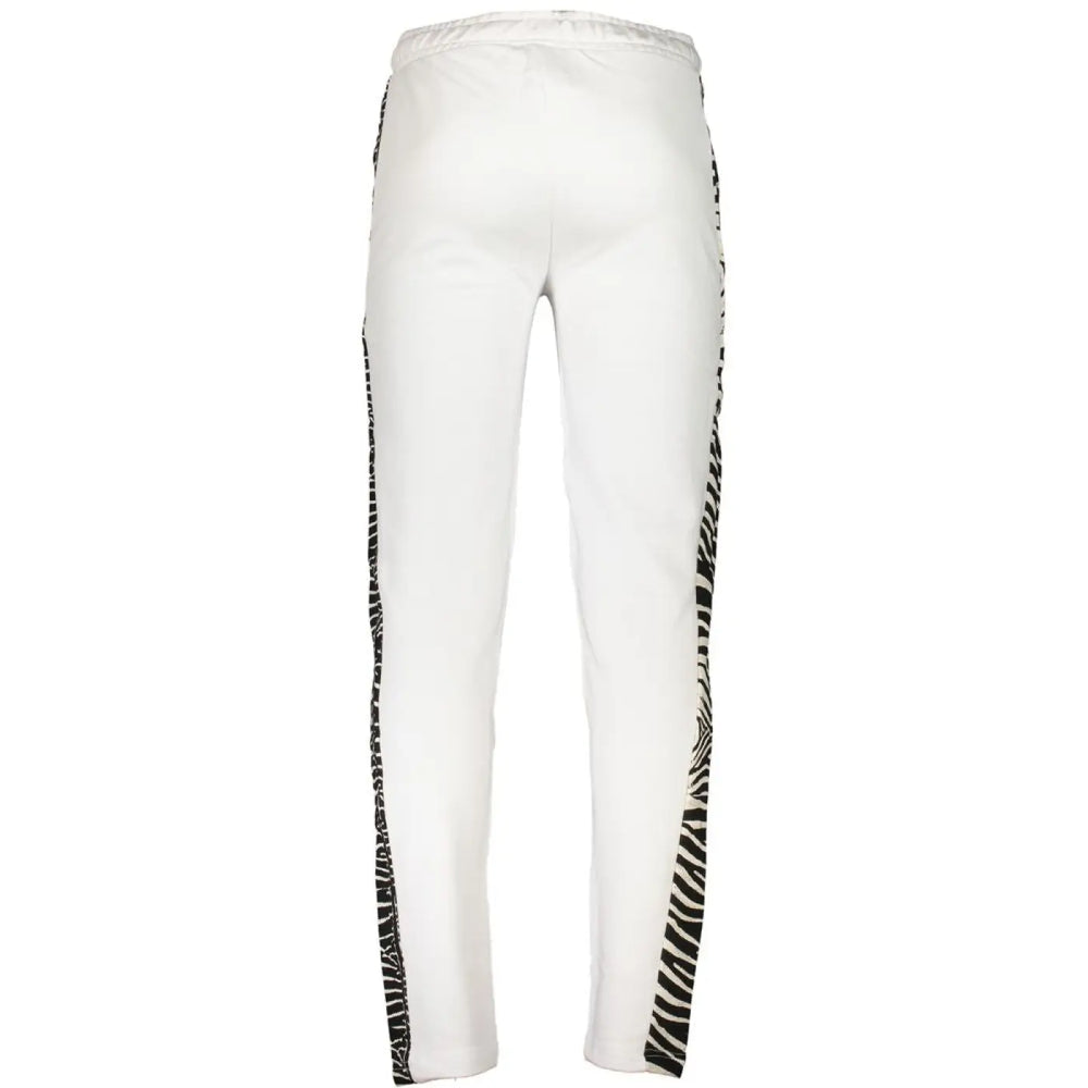 Cavalli Class White Cotton Men’s Sweatpant