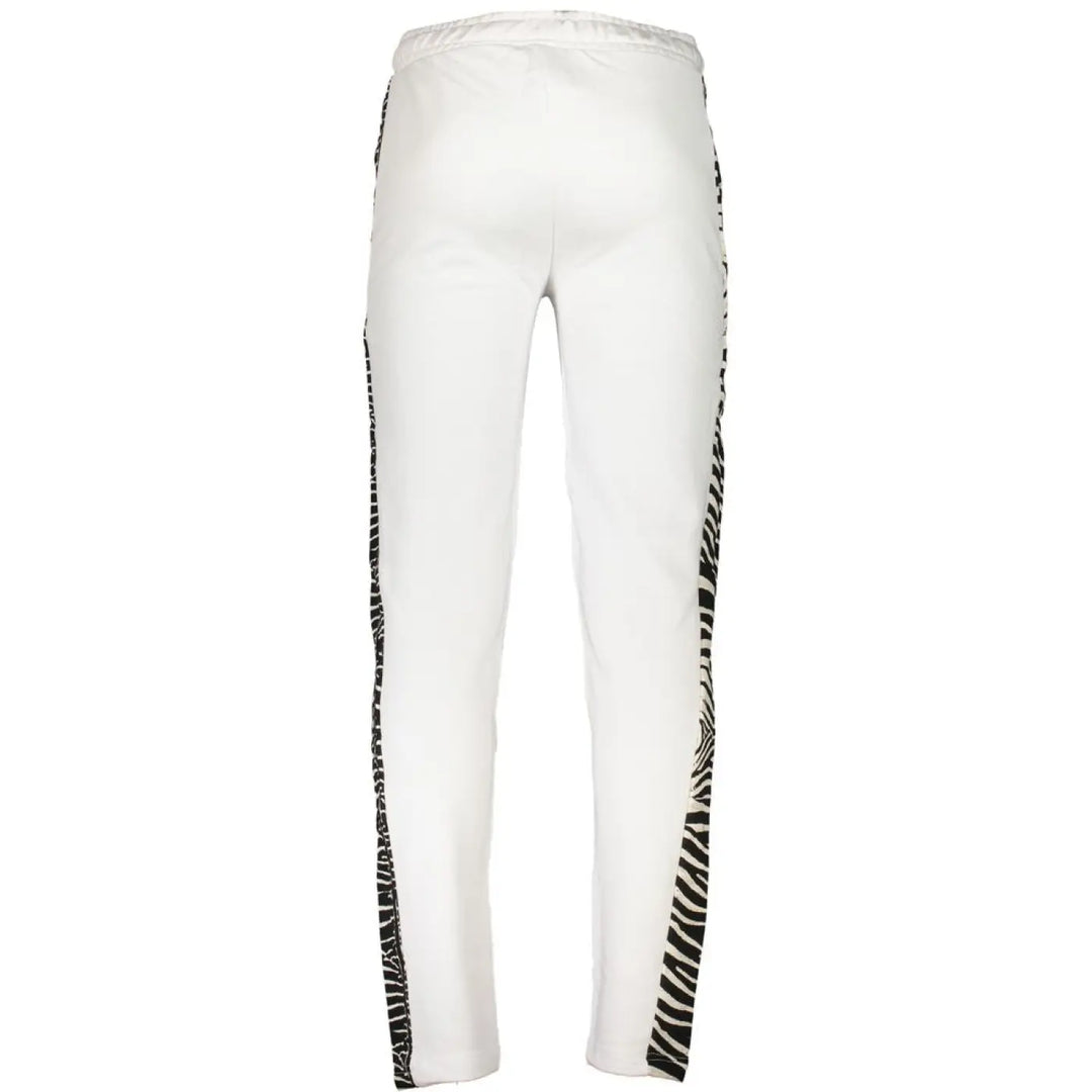 Cavalli Class White Cotton Men’s Sweatpant