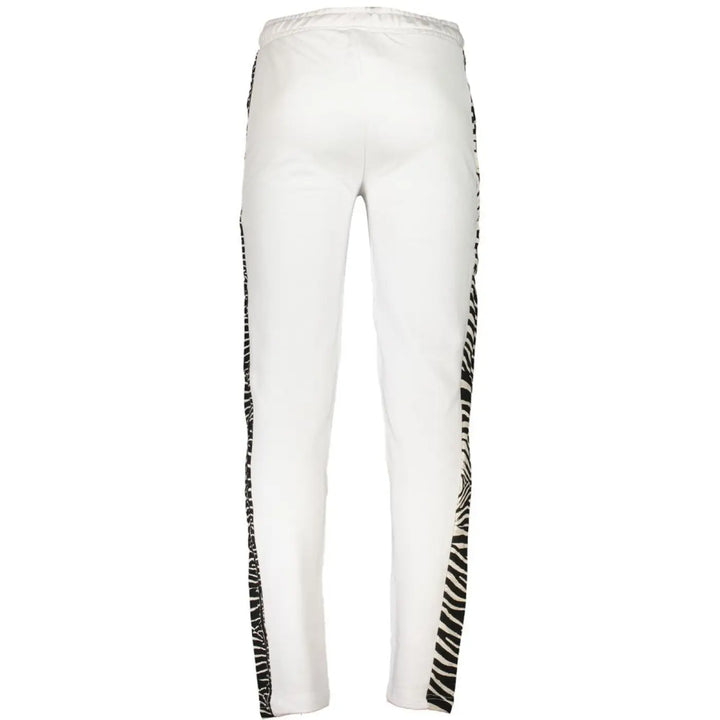 Cavalli Class White Cotton Men’s Sweatpant