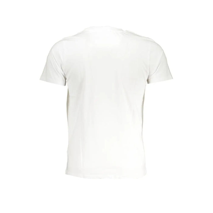Cavalli Class White Cotton Men’s T-shirt