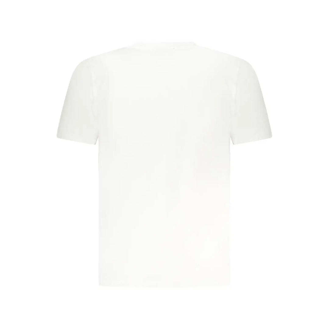 Cavalli Class White Cotton Men’s T-shirt