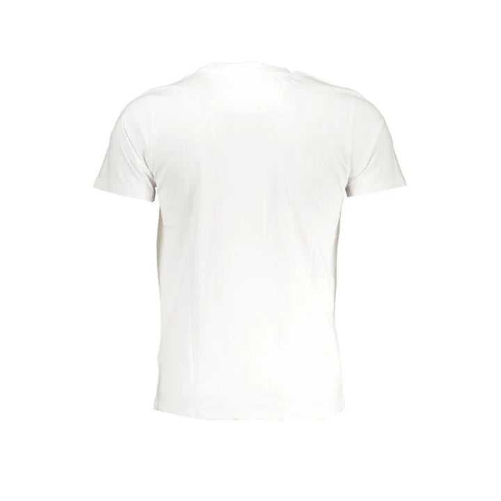 Cavalli Class White Cotton Men’s T-Shirt