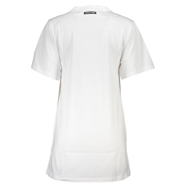 Cavalli Class White Cotton Women’s Dress women’s dress