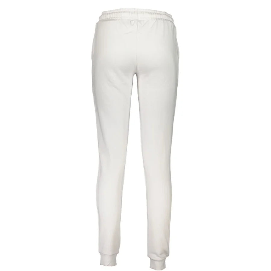 Cavalli Class White Cotton Women’s Sweatpant
