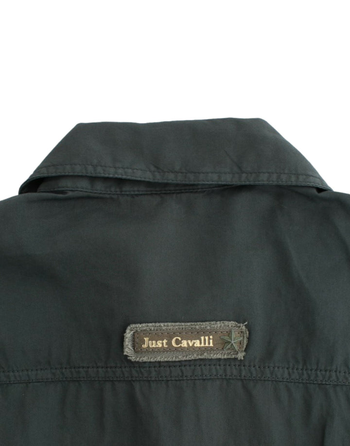 Cavalli Shirts - Women’s Gray Button Down Shirt