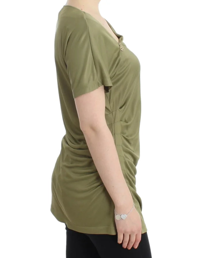 Cavalli Green blouse top