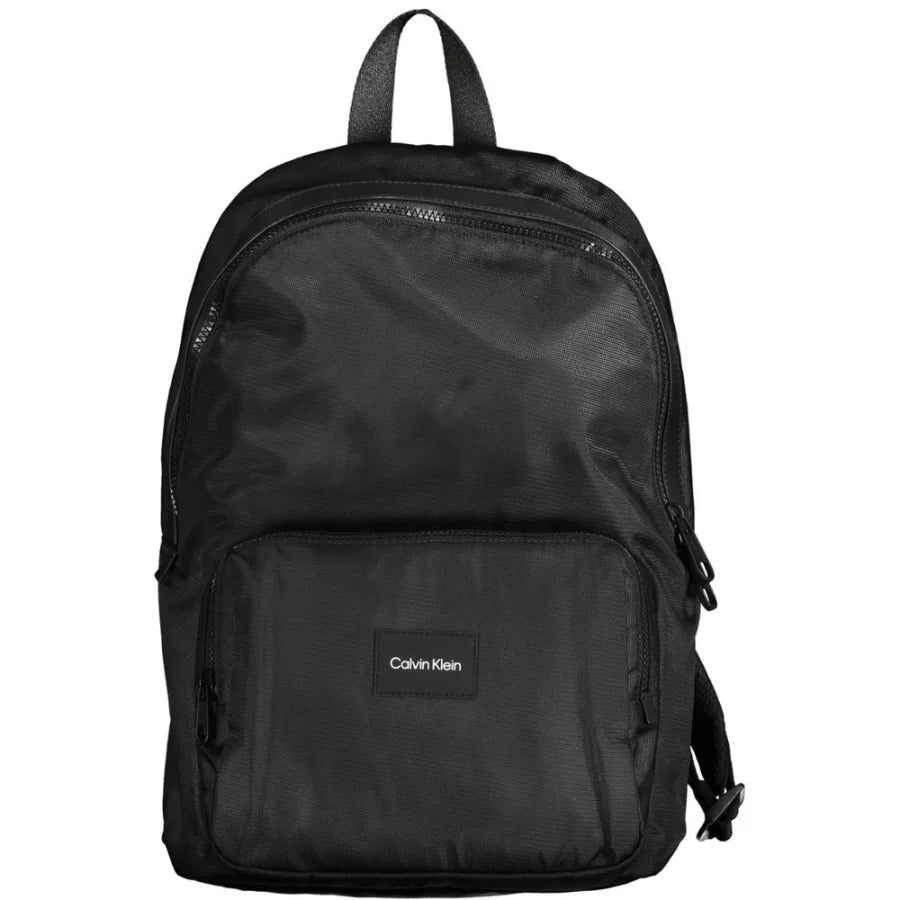 Calvin Klein Black Polyester Men’s Backpack