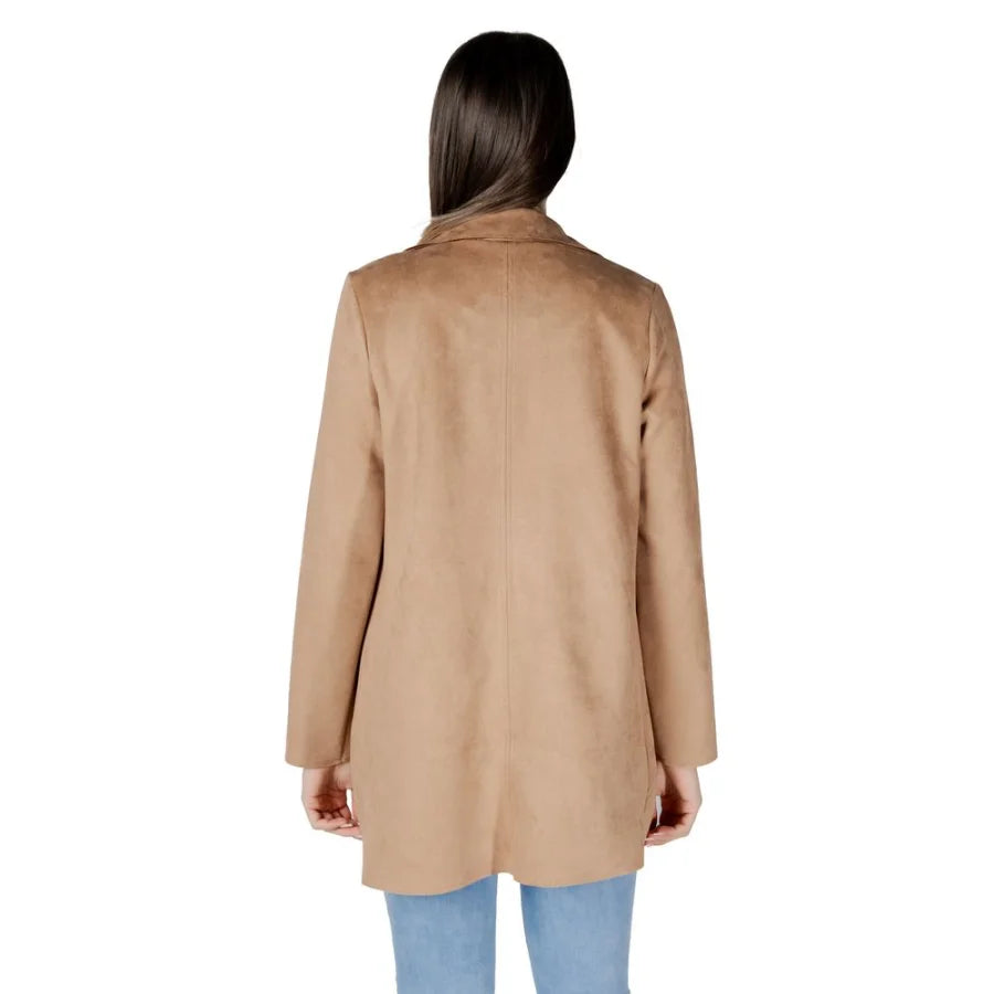 Street One Beige Polyester Trench Coat