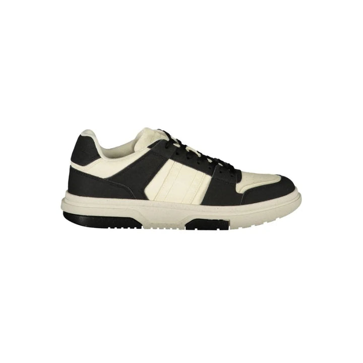Tommy Hilfiger Black Polyester Men’s Sneaker