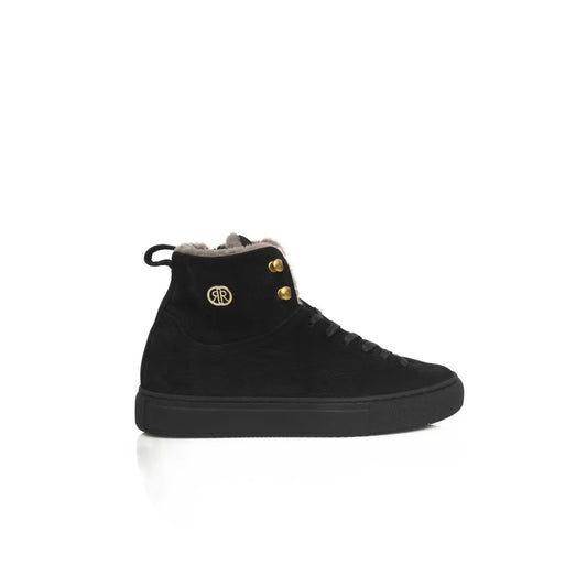 Cerruti 1881 Black Cowhide Women Sneaker