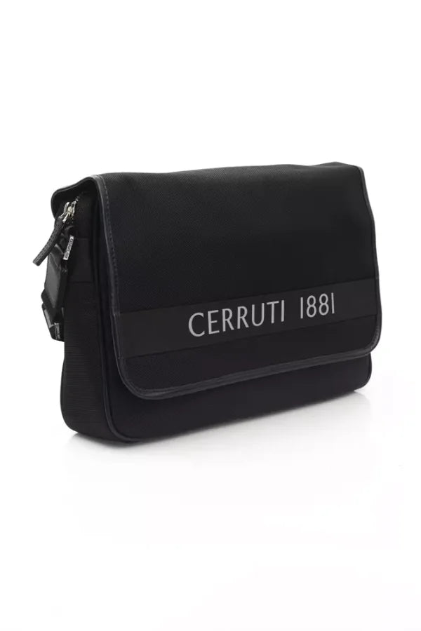 Cerruti 1881 Black Nylon Women Crossbody Bag