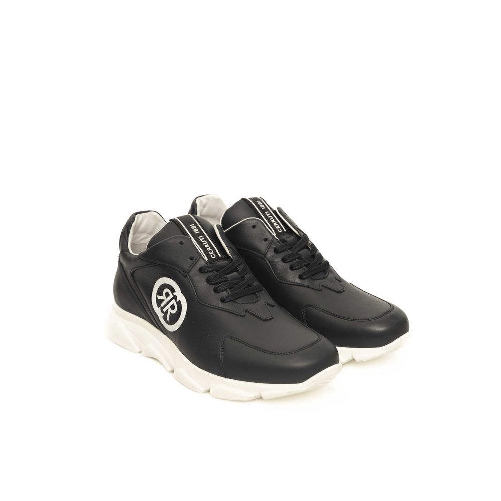 Cerruti 1881 Blue Cow Leather Sneaker