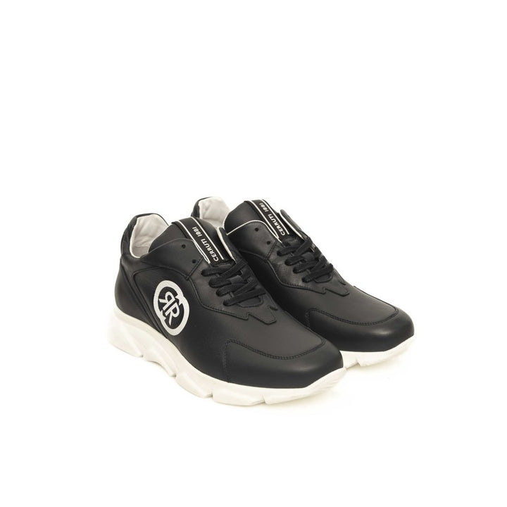 Cerruti 1881 Blue Cow Leather Sneaker